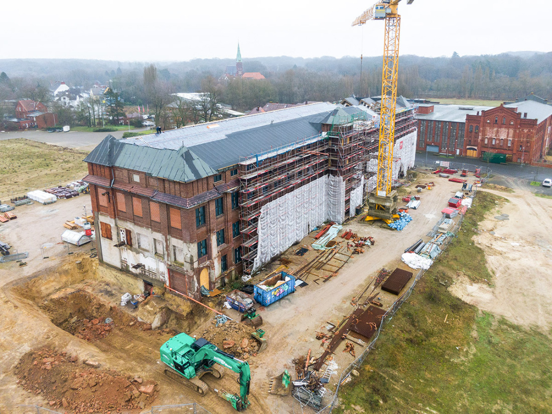 Baustelle von oben Baustelle von oben